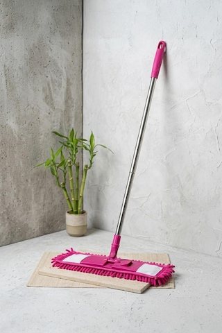 Myclean 60 Cm Islak-kuru Mikrofiber Şönil Püsküllü Yedek Markarna Mop Başlığı