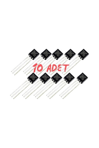 Ds18b20 Dijital Sıcaklık Sensörü 10 Adet