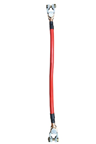 Akü Bağlantı Kablosu 45cm 50mm Kutubaşlı Kırmızı