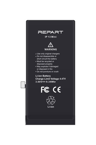 İphone 13 Mini Uyumlu Güçlendirilmiş Yüksek Kapasite Batarya - 2450 Mah