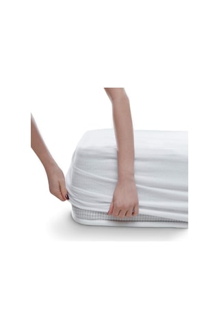 Dört Mevsim Tek Kişilik Alez Fitted Sıvı Geçirmez Yatak Koruyucu (439682107)