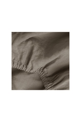 Müslin Çift Kişilik Lastikli Çarşaf Seti, 180 X 200 Cm Açık Gri - Antrasit