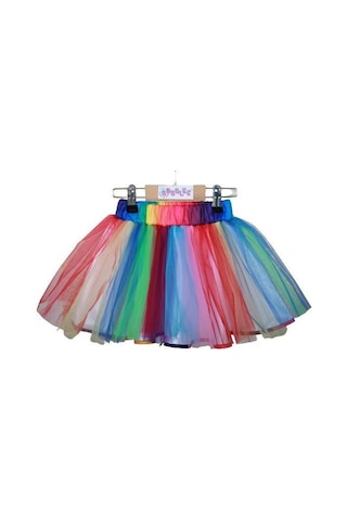 Gökkuşağı Kız Çocuk Tütü Etek