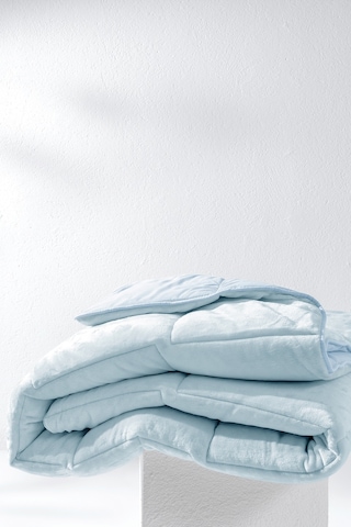 Yataş Bedding Macaron Tek Kişilik Wellsoft Yorgan - Mavi