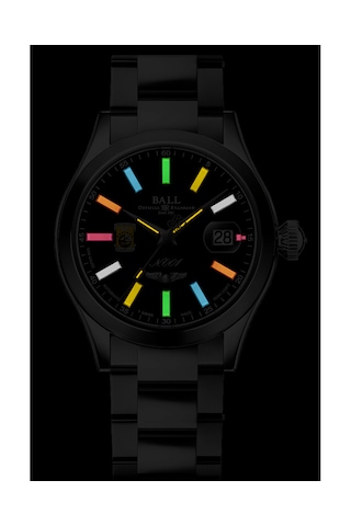Ball Engineer Master Iı Doolittle Raiders Nm3000c-s1-bkr Otomatik Erkek Kol Saati Gümüş