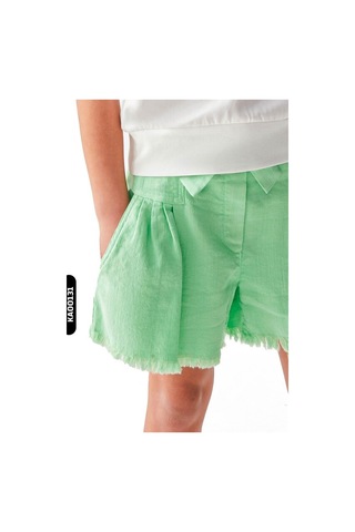 Xo Kids Kız Çocuk Şort 4-8 Yaş 56509 Yeşil