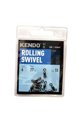 Kendo Rolling Swivel Bilyalı Fırdöndü 10adet No:6