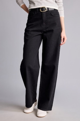 Defacto %100 Pamuk Cepli Straight Fit Yüksek Bel Denim Pantolon H7800ax26aunm40 Siyah-nm40