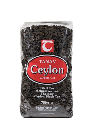 Tanay Ceylon İthal Yaprak Seylan Çayı 750 G