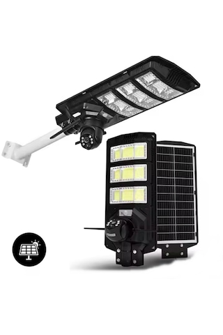 4g Kameralı 450watt Sokak Lambası - Sim Kart Tak/kullan