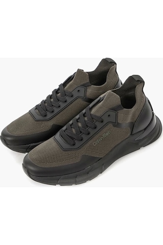 Calvin Klein Low Top Lace Up Knıt Yeşil