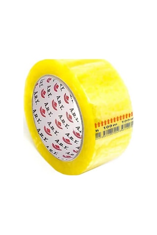 Ary 45mm X 100 Metre Şeffaf Yüksek Kalite Koli Bandı - 6 Adet