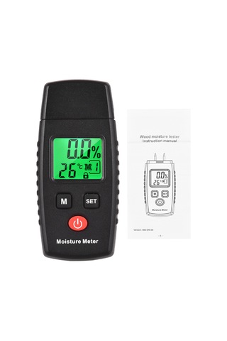 Lepmerk Mini Dijital Ahşap Nem Ölçer, Yakacak Odun İçin Nem