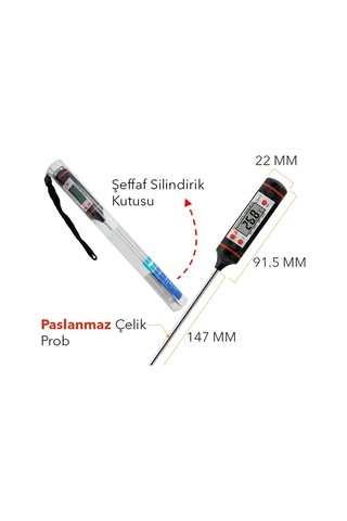 Loyka 9263 Plus Çubuk Termometre