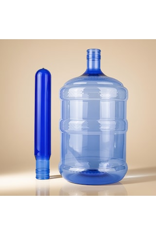 Vakia 19 Litre Şeffaf Plastik Su Damacanası Carboy