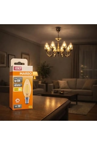 Mum Ampul 4w E14, Dimmer Uyumlu, 4 Lü Paket -