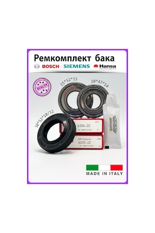 Skf Bosch Siemens Hansa Çamaşır Makinesi Tamir Takımı 169941832