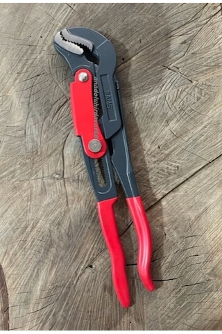 Rms Pro Papagan Pense Fort Pense Kademe Pense Boru Anahtarı Crv Çelik 35cm