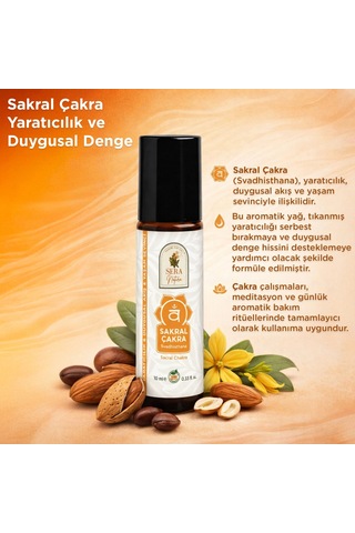 Aromaterapi 7 Çakra Yağ Seti 7 X 10 Ml Ritüel Seti