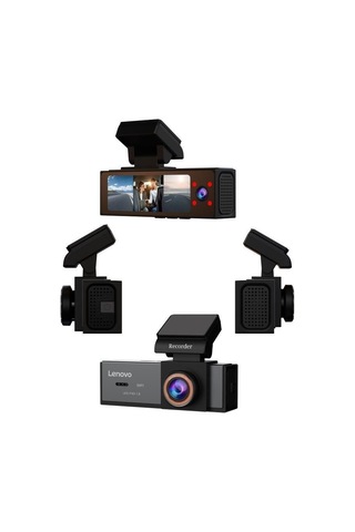 Premium Araç İçi Kamera 1080p Dokunmatik Wifi Ön İç Ve Arka Q7 Akıllı Cihaz Depolama Alanı