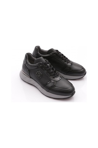 Dgn 6201 Erkek Bağcikli Sneakers Ayakkabi Siyah