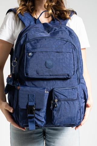 Ultra Hafif Çok Cepli Su Geçirmez Sırt Çantası Unisex Laci Model: 571-1k - Lacivert
