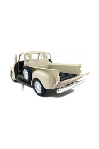 Welly 1 24 1953 Chevrolet 3100 Pick Up Model Araba - Krem