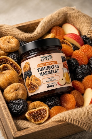 Makarna Lütfen! Yumuşatan Marmelat Kuru İncir-kayısı-erik - 190 Gram