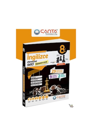 Çanta 8. Sınıf İngilizce Kazanım Sıralı Deneme Seti
