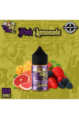 One Puff Man Pink Lemonade Premium Likit Aroma 30 ML