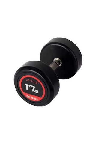 313 Spor 17.5 KG Kauçuk Kaplı Olimpik Dambıl - 1 Adet