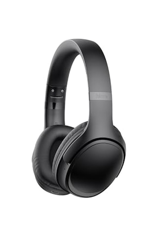 Tech Bluetooth Kulaküstü Katlanabilir Kablosuz Kulaklık 63 Saat Batarya Tf Kart Desteği Siyah