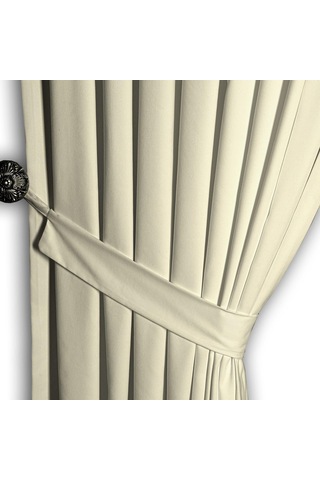 Krem Ada Fon Perde Normal Pile 1'e 2,5 Pile-krem Krem