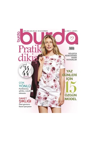 Burda Dergi Pratik Dikiş 2026/02 Burda Dergi Pratik Dikiş 2026/02