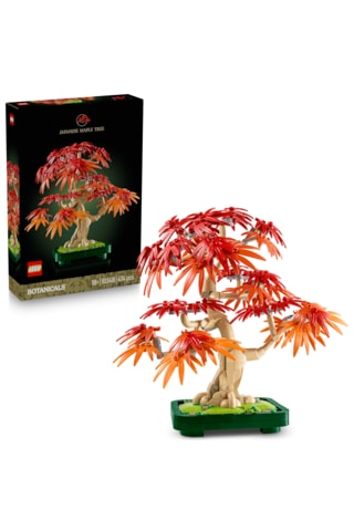LEGO® Botanicals Japon Kırmızı Akçaağaç Bonsai Ağacı 10348 - Yetişkin Bitki Severler için Bitki Modeli Yapım Seti (474 Parça)