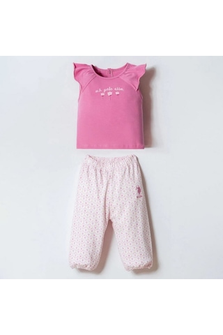 U.s. Polo Assn Kız Bebek Takım 3017 Pembe