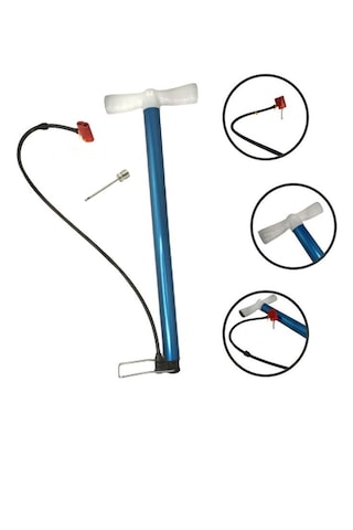 Ultra Güçlü Bisiklet Pompası Top Pompası Metal Gövdeli Pompa