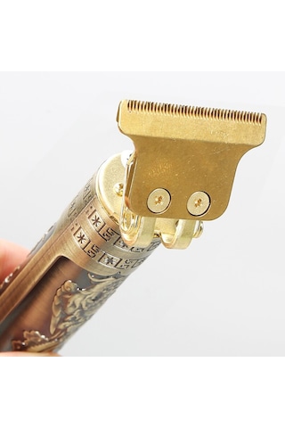 Vintage T9 Trimmer Şarjlı Saç Sakal Kesme Makinesi