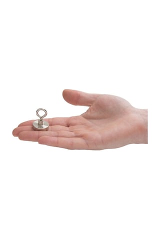 Ay Magnet Fishing Neodyum Pot Mıknatıs, Çap 25Mm, Kurtarma