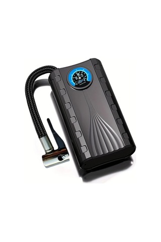 Boatshop1 Kablolu Araba Hava Pompası Taşınabilir Lastik Şişirme 150psı Otomatik Motosiklet Pompası 36v Evrensel Kompresör