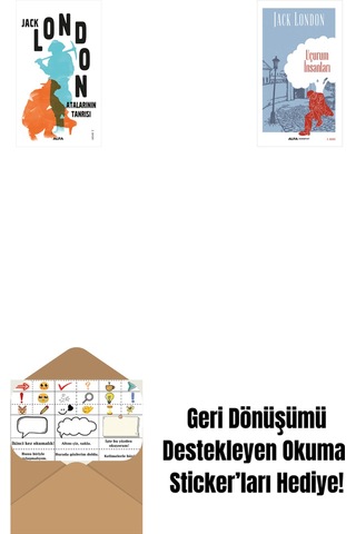 Atalarının Tanrısı + Uçurum İnsanları + Okuma Sticker'ları