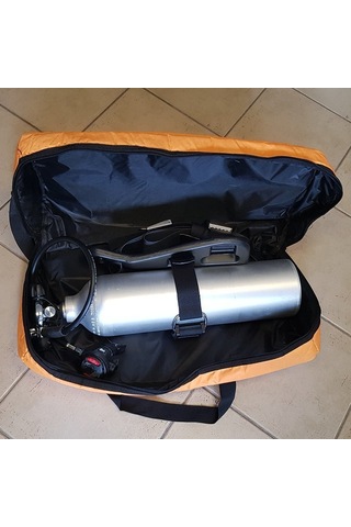 Set Tekne Scuba 5 L Çantalı Beuchat Regülatörlü