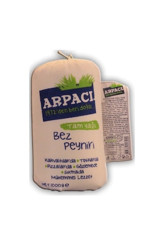 Arpacı Tam Yağlı Bez Peyniri 1000 G