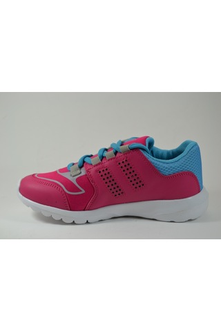 Pinokyo 1183 Pembe Turkuaz Hafif Taban Kız Çocuk Spor Ayakkabı Pembe