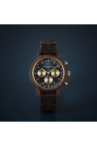 Woodwatch Ww-clc-1wbg Chrono Sailor Walnut Ahşap Erkek Kol Saati 41 Mm