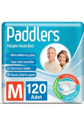 Paddlers Bel Bantlı Yetişkin Hasta Bezi M 4 x 30'lu