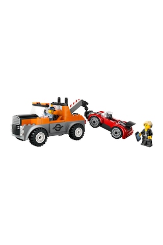 LEGO® City Çekici Kamyon ve Spor Araba Tamiri 60435 - 4+ Yaratıcı Oyuncak Yapım Seti (101 Parça)