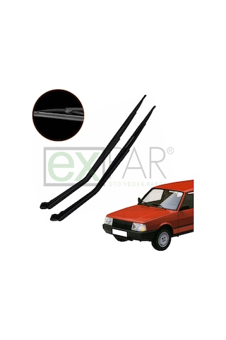 Tofaş Şahin Ön Cam Silecek Kollu Süpürge Takımı 1988-2001 Komple Oem Tip Metal Gövde