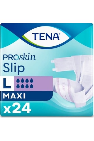 Tena Maxi 8 Damla Belbantlı Hasta Bezi Büyük Boy L 24'Lü