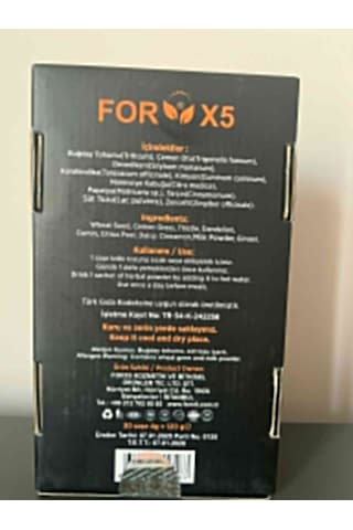 Forx5 Magic Enerji Ve Güç Artırıcı Vitamin Ve Mineral İçeren İçecek - 30 Paket İle Gün Boyu Enerji Desteği 120 G